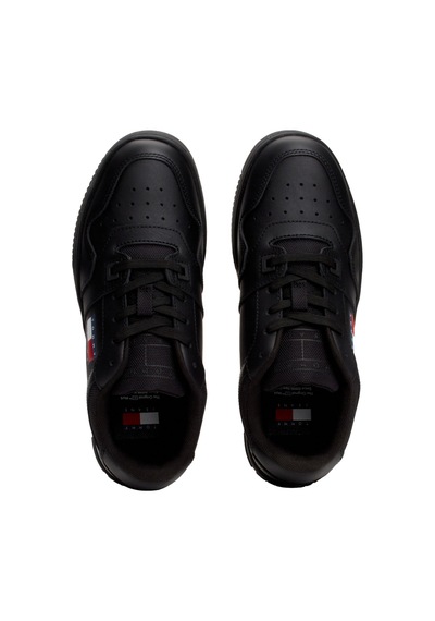 Tommy Hilfiger Tjw Retro Basket Ess Siyah Kadın Sneaker Siyah