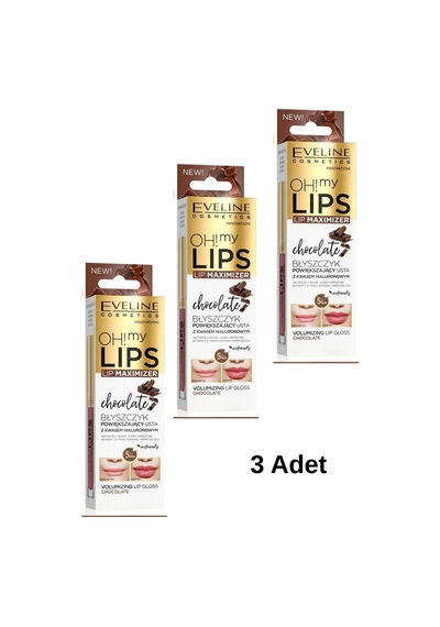 Oh My Lips Çikolatalı Dudak Dudak Parlatıcısı 3 Adet Diğer
