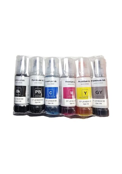 Duruınk Epson L8160 115 Uyumlu  Murekkep Setı 6x70ml