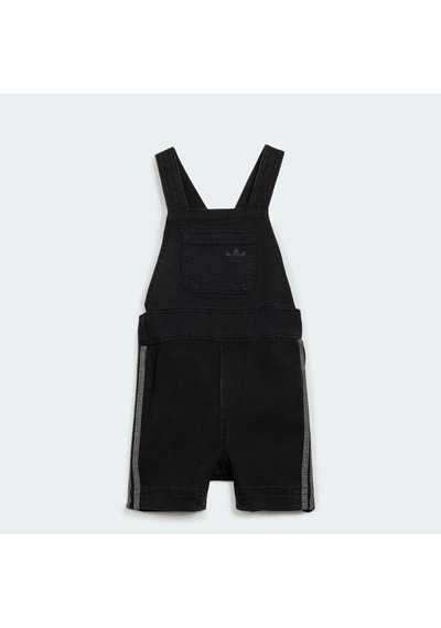 Adidas Denim Bebek Siyah Kısa Tulum Kq6217