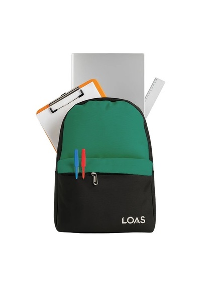 Loas L-edu22 Yeşil Renk Okul Çantası/sırt Çantası