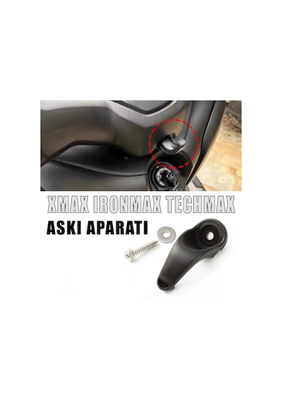 Xmax Ironmax Techmax 250/300 2018-2024 Poşet Asma Askı Aparatı Direksiyon Askı