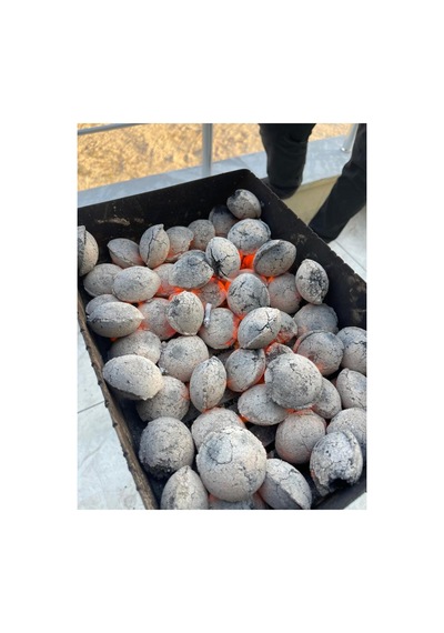Mix Tek Kibritle Yanan Yeni Nesil Mangal Kömürü 2 Kg Tezyakizmir