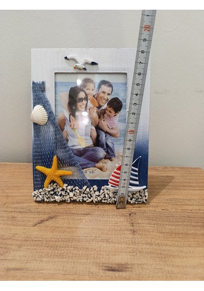 Deniz Temalı / Dekoratif Çerçeve Dikey Model-1026