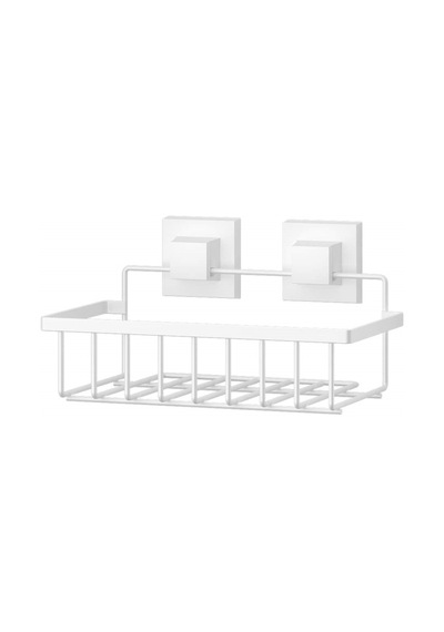 Teknotel Easyfıx Yapıskanlı Tek Katlı Banyo Rafı Beyaz Ef241 Beyaz