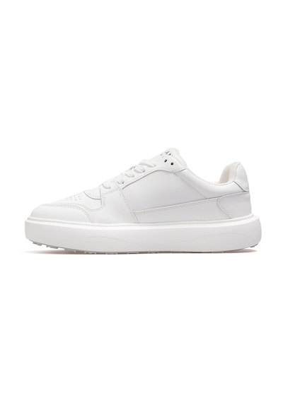 Lufian Lufıan Mateas Erkek Deri Sneaker Günlük Ayakkabı 25k 112230251 Beyaz Beyaz
