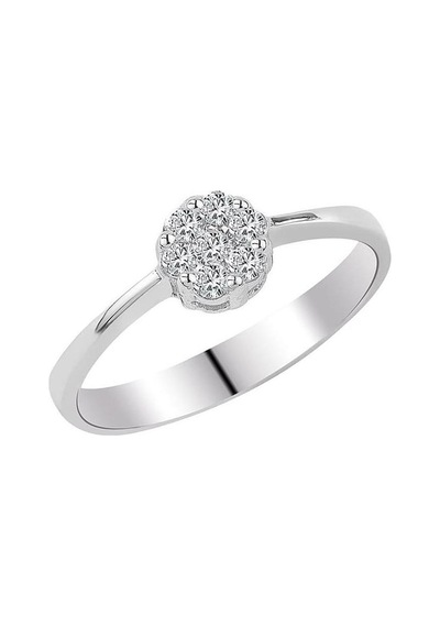 0.21 Karat Pırlanta İnvisible Yüzük Py072-2