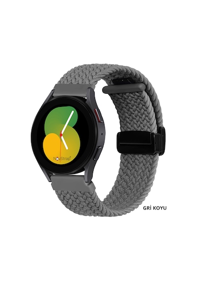 Novstrap Amazfit Gtr 3-gtr 3 Pro-gtr 2-gtr 2e-gtr 47mm Uyumlu Kordon 22mm Flexible Magnet Tokalı