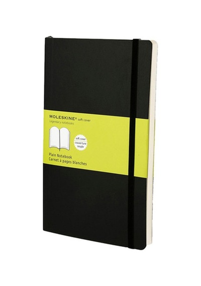 Moleskine 13X21 Soft Düz Siyah Butik Defter
