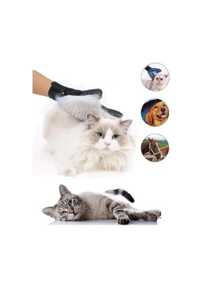 Eldiven Tarak, Masaj Etkili Kedi Ve Köpek Tarama