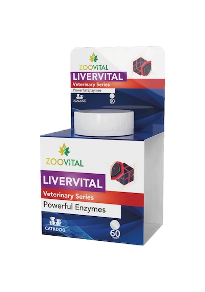 Livervital Kedi Ve Köpekler İçin Karaciğer Sağlığı Destekliyici Tablet