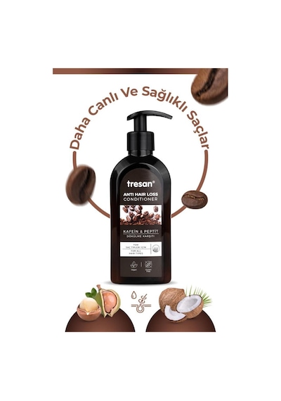 Tresan Conditioner Kafein Peptit Saç Kremi 300 Ml 2 Adet
