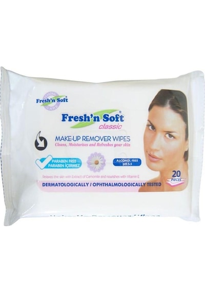 Fresh'n Soft Makyaj Temizleme Mendili 20'li