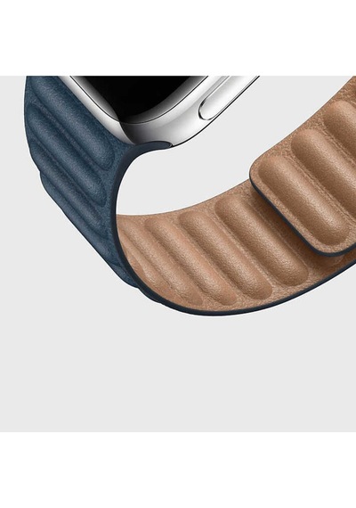 Apple Uyumlu  Watch 42mm Krd-34 Deri Kordon-pembe