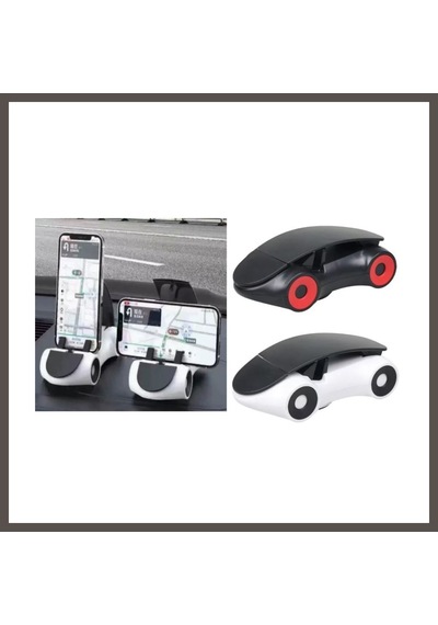 Bezos Araba Tasarımlı Araç İçi Telefon Tutucu 360 Dönebilen Ayarlı Nxrlvng Standart