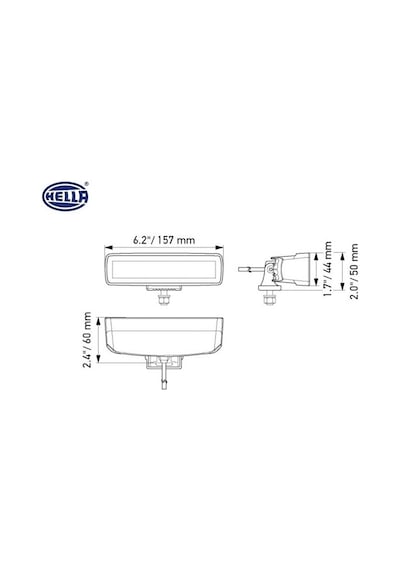 HELLA 10V-30V LED BAR OFF-ROAD 30W 5700K 2000 LÜMEN (UZUN MESAFE)