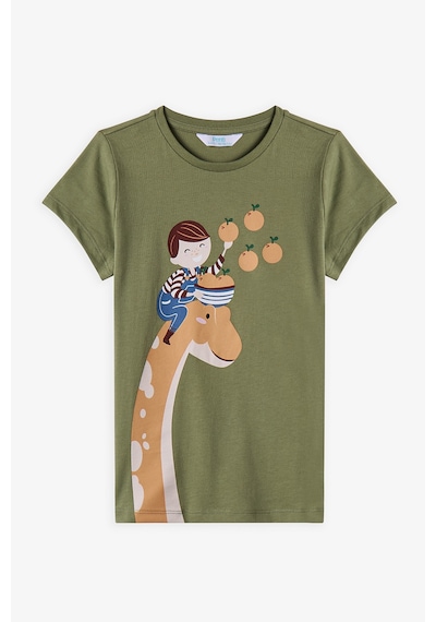 Penti Haki Erkek Çocuk Dino in The Field Pamuklu 2'li Pijama Takımı