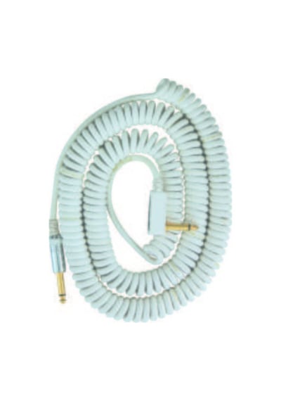 Vox Vcc-90-wl Vintage Coiled Cable Beyaz 9 Metre Spiral Gitar K
