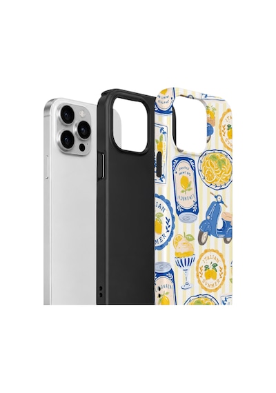 Apple iPhone Uyumlu 14 Pro Max Vorian Çift Katmanlı Kılıf Italian Tableware