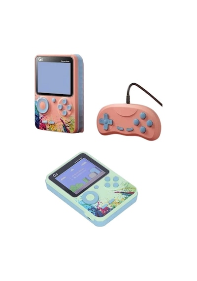 3.5 İnç Klasik Retro Lcd Ekran 500 Oyunlu Oyun Konsolu Taşınabilir
