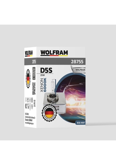 D4s Xenon Ampul Beyaz Işık Ultraviolet 12v 35w - Wolfram 28755