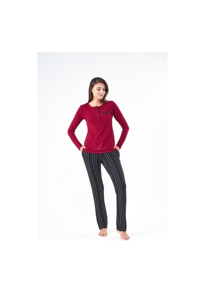 Pjs 22408 Kadın Patlı Pijama Takım