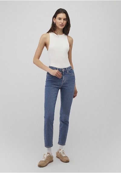 Mavi - Cindy Gold Shape Jean Pantolon 100277-87897 Koyu Mavi
