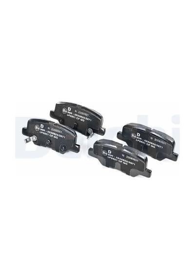 Mitsubishi Asx Arka Fren Balatasi 2011-2019 Delphı Lp2501