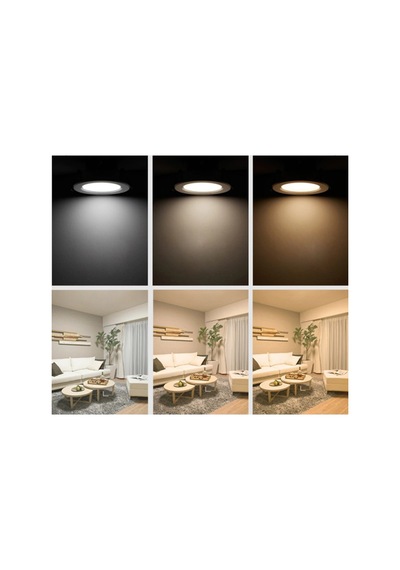 10 Adet 18 Watt Panel Led Ct-5169 Beyaz Işık Alüminyum Kasa