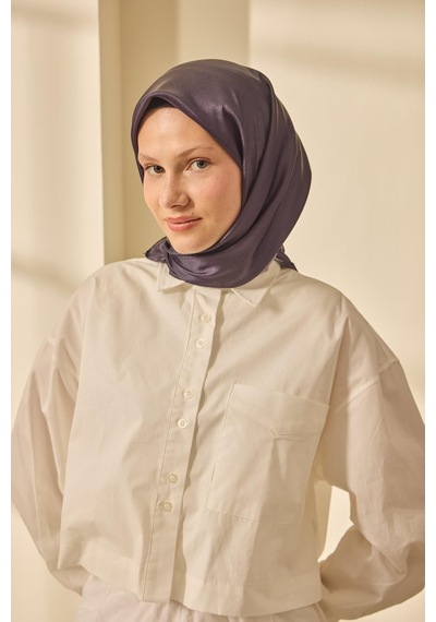 Silk Home Shiny Eşarp 75011-18 Koyu Mor, Lila