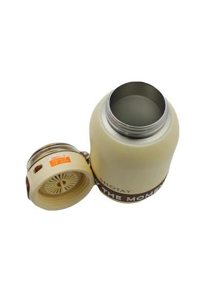 Shotay Çocuk Termos Matara 600ml Krem