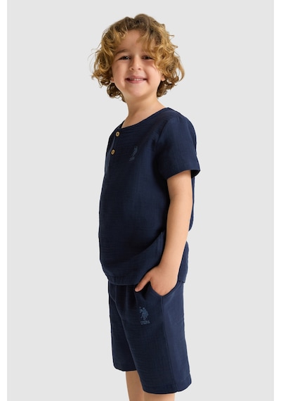 U.s. Polo Assn. Erkek Çocuk Lacivert Pijama Takım 50327343-vr033