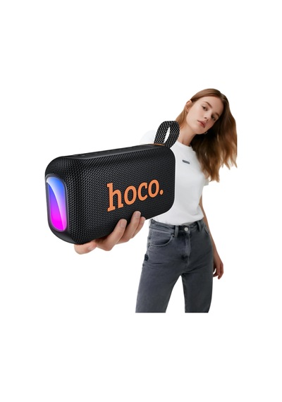 Hoco. Hc32 Smart Sports 2x10w Dahili Hoparlörlü Bt 5.4 Kablosuz Hoparlör - Siyah