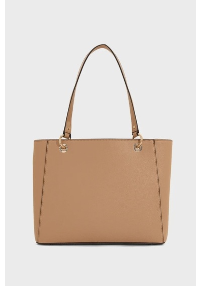 Guess Noelle Iı Tote-kadın Omuz Çantası -zg967225 Vizon