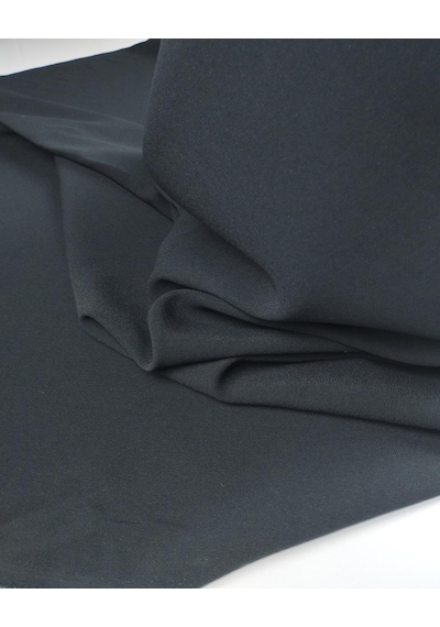 Telalı Siyah Renkte Krep Kumaş En 140 Cm X Boy 190 Cm -9603 Renkli