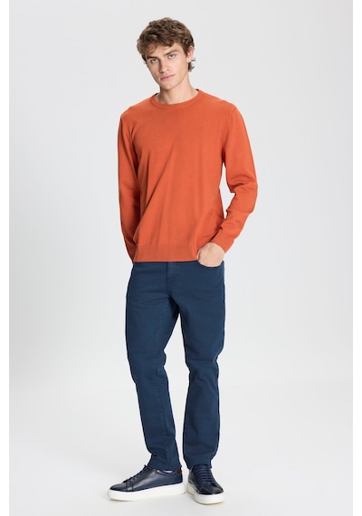 AC&Co / Altınyıldız Classics Erkek Kıremıt Standart Fit Normal Kesim Bisiklet Yaka Triko Kazak Kiremit AC&Co / Altınyıldız Classics Erkek Kıremıt Standart Fit Normal Kesim Bisiklet Yaka Triko Kazak Kiremit