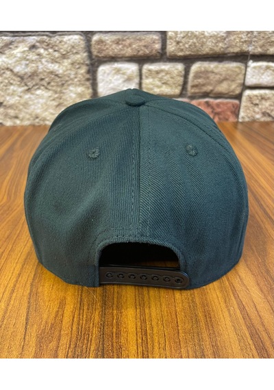 Hamze Hiphop Snapback Rapper Drip Baseball Unisex Şapka Cap Zümrüt Yeşili