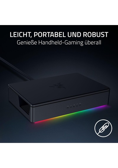 Razer Elde Taşınabilir Dock Chroma - Mobil Oyun Veya Tablet Cihazları İçin 6 Bağlantı Noktalı Hdmı Şarj Merkezi 3x Usb A, 1x Hmdı, 1 Usb-c 100w Geçişli Şarj, 1x Gbe Siyah Razer Elde Taşınabilir Dock Chroma - Mobil Oyun Veya Tablet Cihazları İçin 6 Bağlantı Noktalı Hdmı Şarj Merkezi 3x Usb A, 1x Hmdı, 1 Usb-c 100w Geçişli Şarj, 1x Gbe Siyah