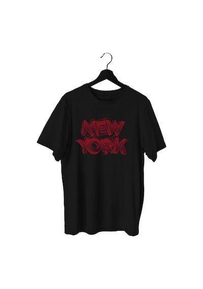 Bluu Newyorklite Sporcu T-Shirt Bisiklet Yaka (528819107) Siyah