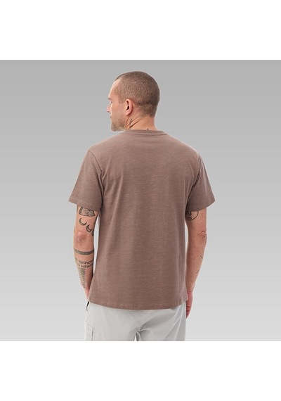 Cs0405 Csc M Columbia Silicon Print Erkek T-shirt-33637 Kahve
