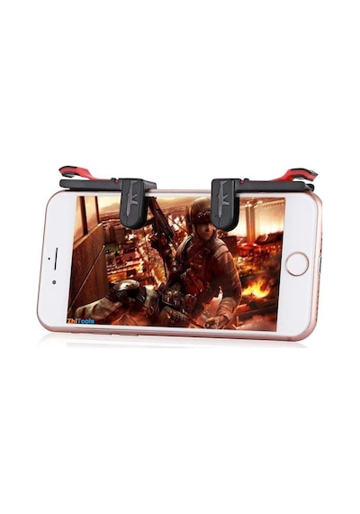 Sepetegelsin Pubg Fortnite Cep Telefonları Için Oyun Adaptörü Ikili Ateş Tetik Set