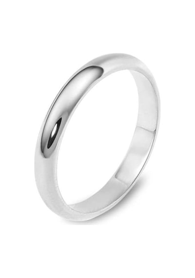 Klasik Alyans 14 Ayar Altın Orta Genişlik Oval 3.30 Gram