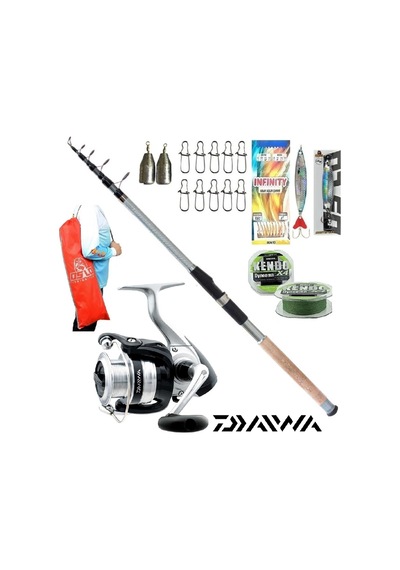 Strikeforce 2500 B Remixon Carbo-x 270cm 60-120gr Tele Spin Olta Takımı Seti