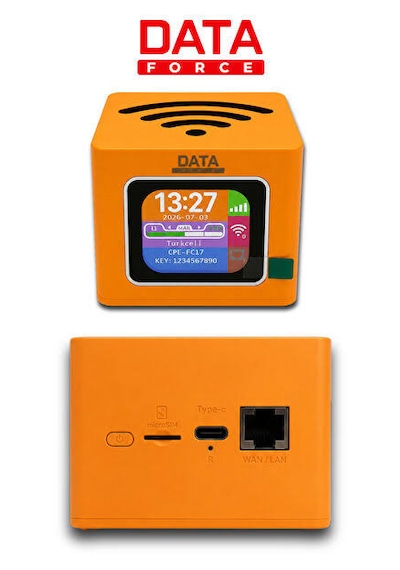 Dataforce Q51 4g Lte Wifi6 3000 Mah Taşınabilir Küp Router Modem