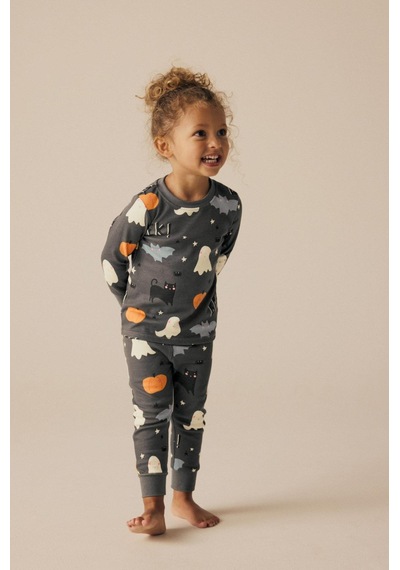 Kız Çocuk Yeni Sezon Penye Bal Kabağı Kedi Gece Temalı Paça Lastikli Pijama Takımı Bal Kabağı Çok Renkli Kız Çocuk Yeni Sezon Penye Bal Kabağı Kedi Gece Temalı Paça Lastikli Pijama Takımı Bal Kabağı Çok Renkli