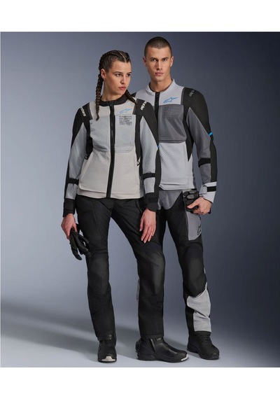 Alpinestars St-2 Air Korumalı Motosiklet Montu Gri Siyah