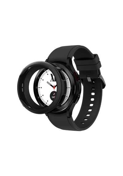 Galaxy Watch 4 Classic 42mm İle Uyumlu Kılıf, Spigen Liquid Air Matte Black