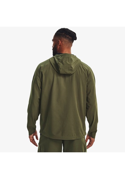 Under Armour Unstoppable Erkek Yeşil Rüzgarlık Düz 1370494 Yeşil