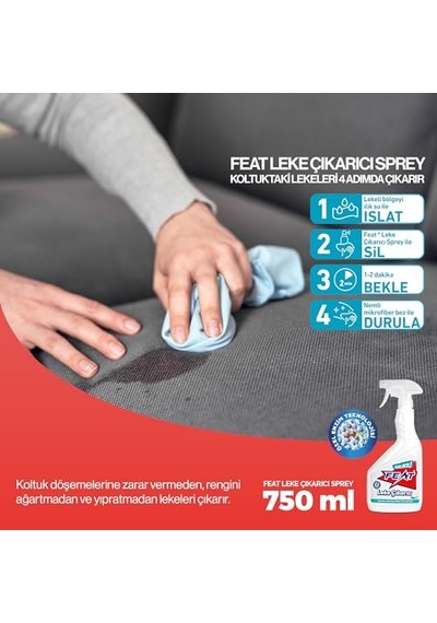 Leke Çıkarıcı Sprey 2 X 750 Ml