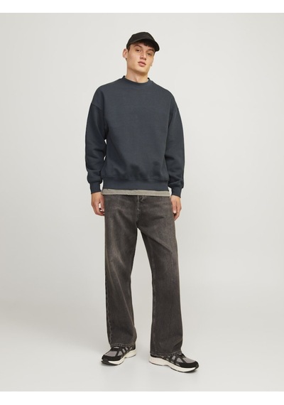 Jack & Jones Jjeurban Edge Rahat Kesim Sweatshirt 12259945 Antrasit